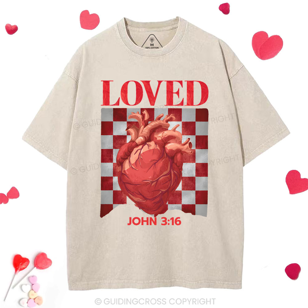 Loved Christian Washed T-Shirt
