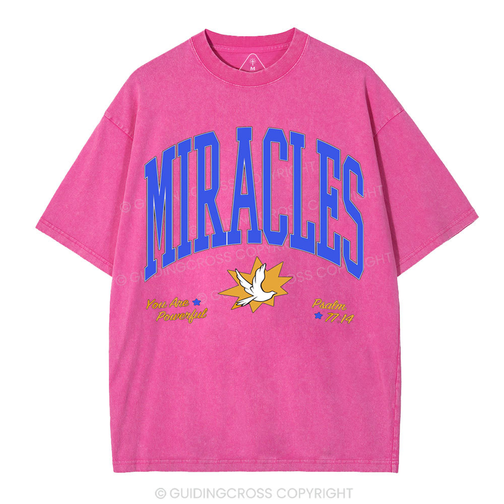 MIRACIES Christian Washed T-Shirt