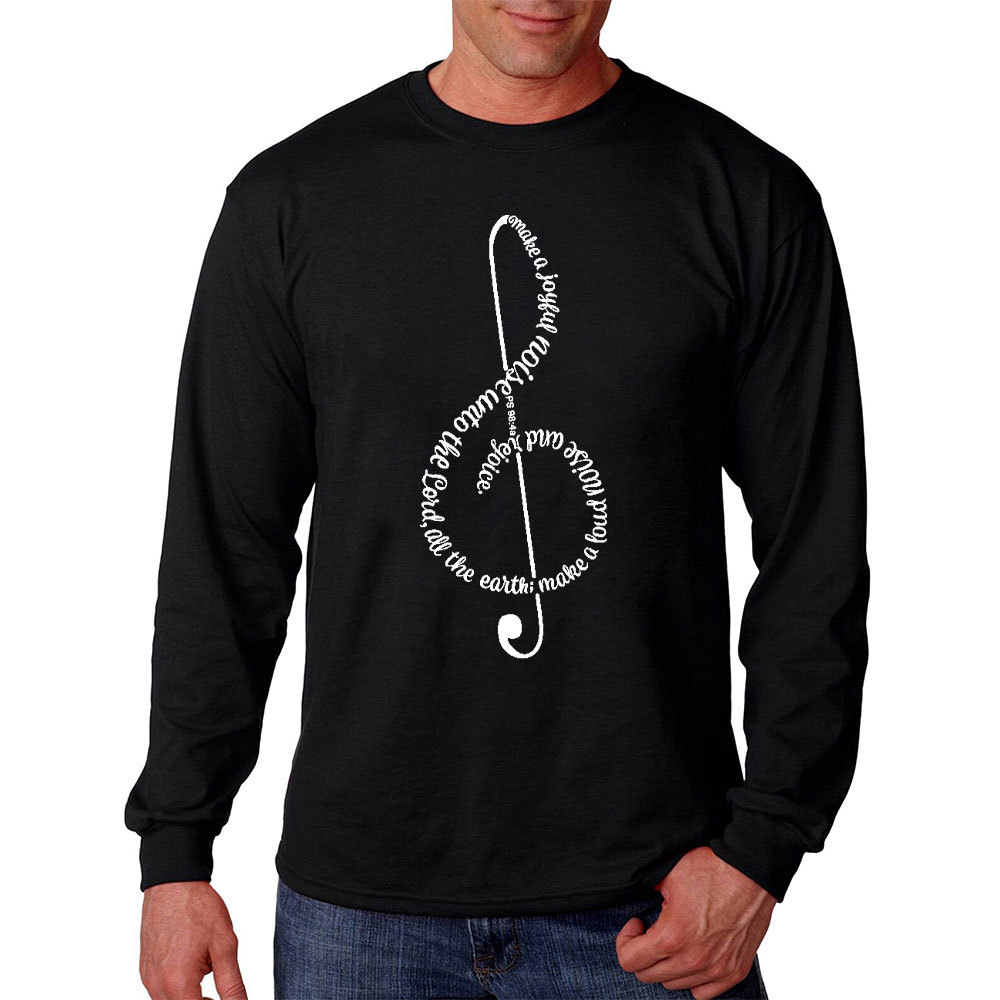 Made A Joyful Noise To The Lord Christian Long Sleeve T-Shirt