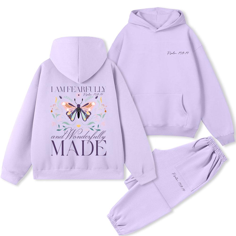 Made Christian Premium Fleece Hoodie Set