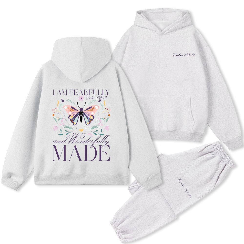 Made Christian Premium Fleece Hoodie Set