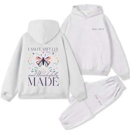 Made Christian Premium Fleece Hoodie Set