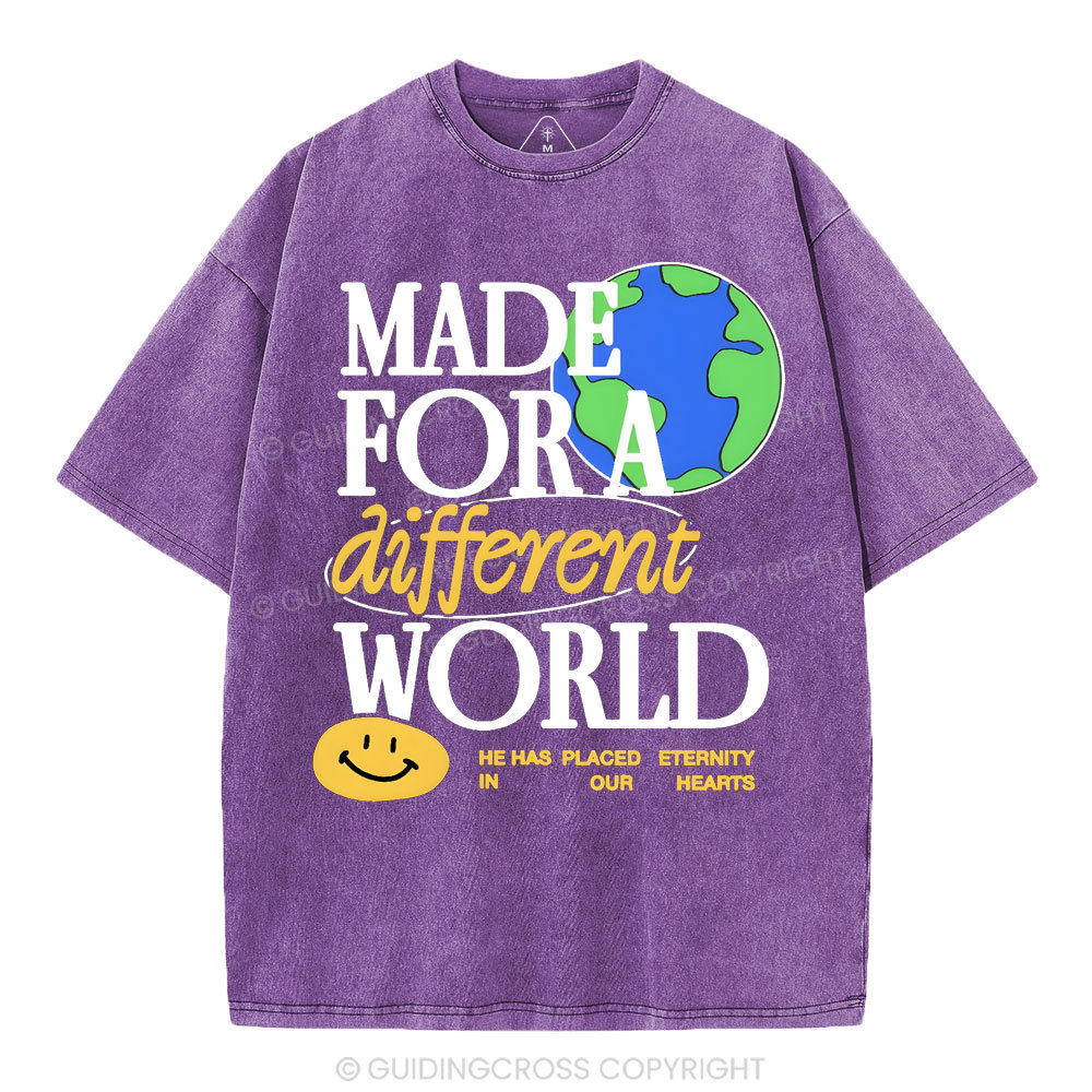 Made For Diffrent World Chirtstian Washed T-Shirt