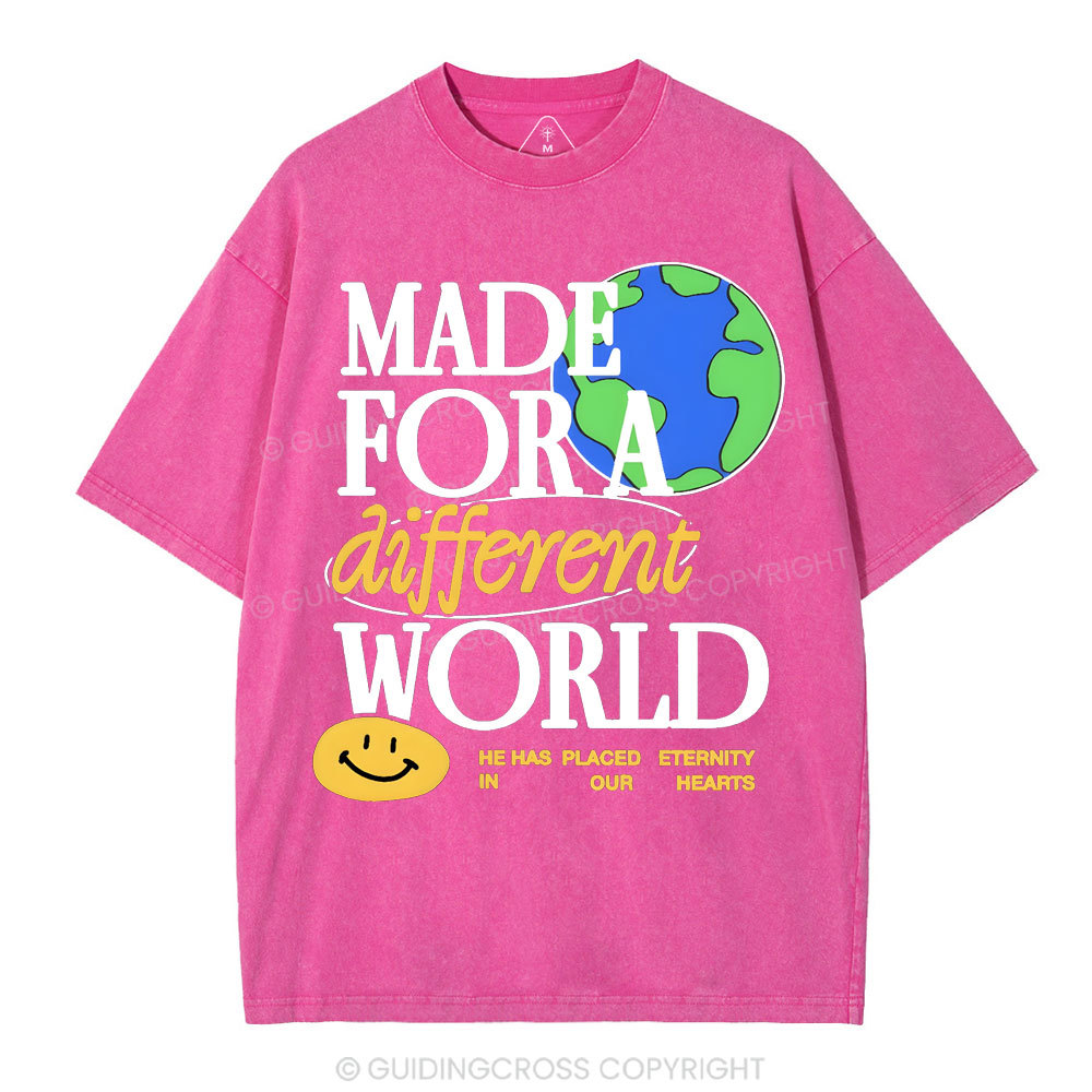 Made For Diffrent World Chirtstian Washed T-Shirt