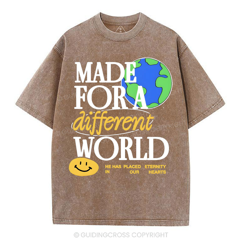 Made For Diffrent World Chirtstian Washed T-Shirt