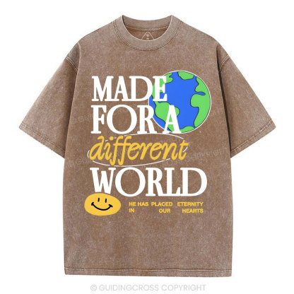 Made For Diffrent World Chirtstian Washed T-Shirt