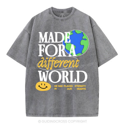 Made For Diffrent World Chirtstian Washed T-Shirt