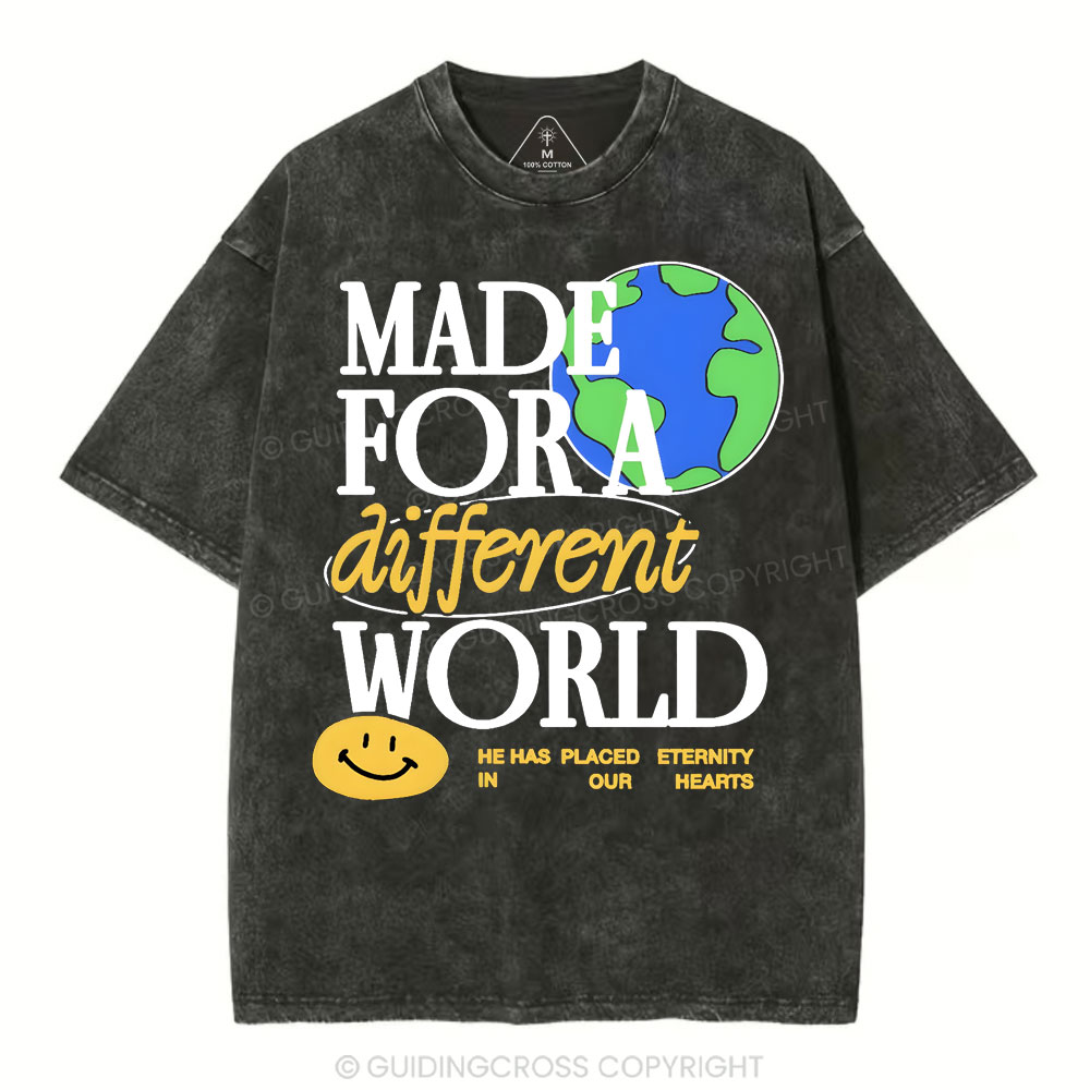 Made For Diffrent World Chirtstian Washed T-Shirt