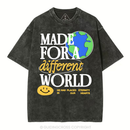 Made For Diffrent World Chirtstian Washed T-Shirt