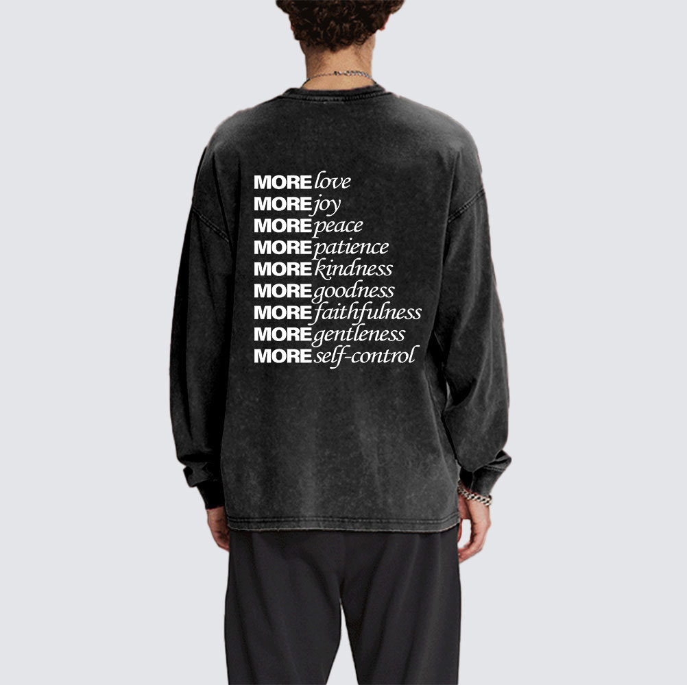 Made For More Washed Long Sleeve T-Shirt