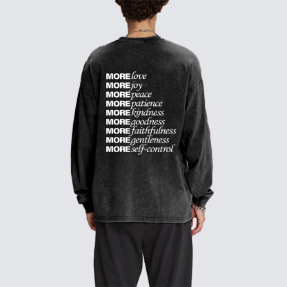 Made For More Washed Long Sleeve T-Shirt