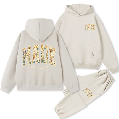 Made For More Boho Christian Premium Fleece Hoodie Set