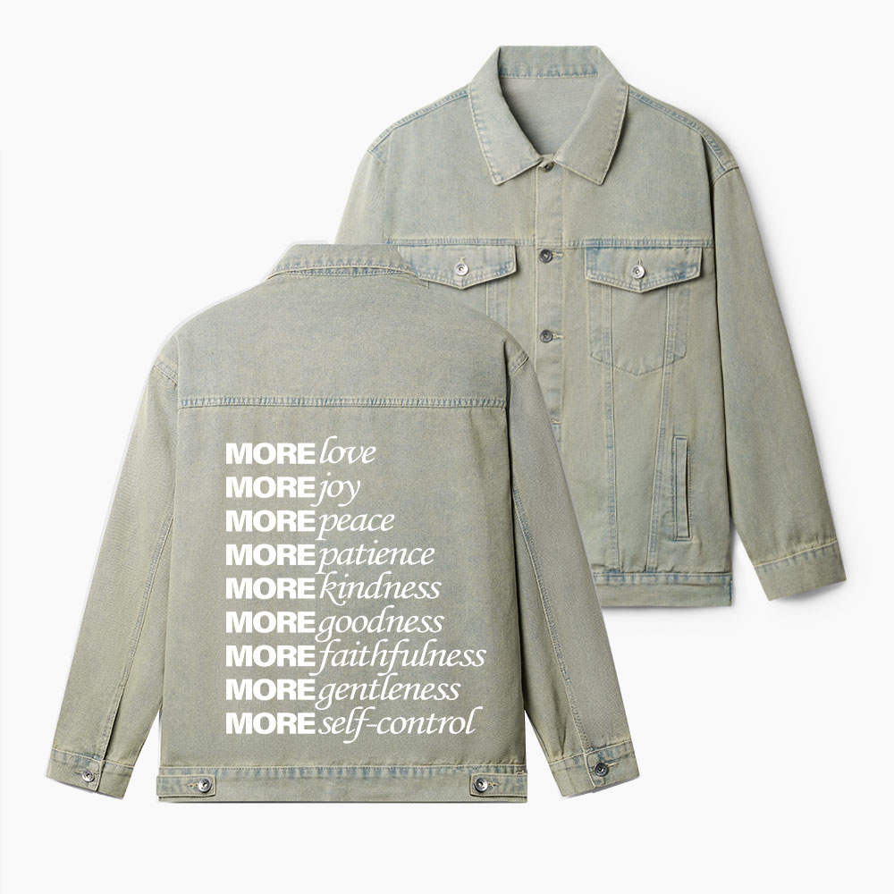 Made For More Christian Denim Jacket