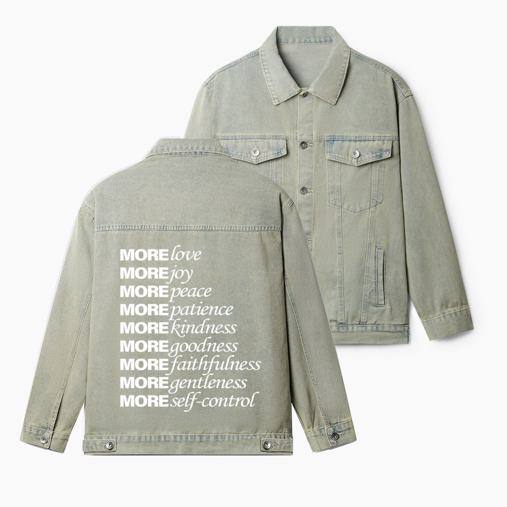 Made For More Christian Denim Jacket