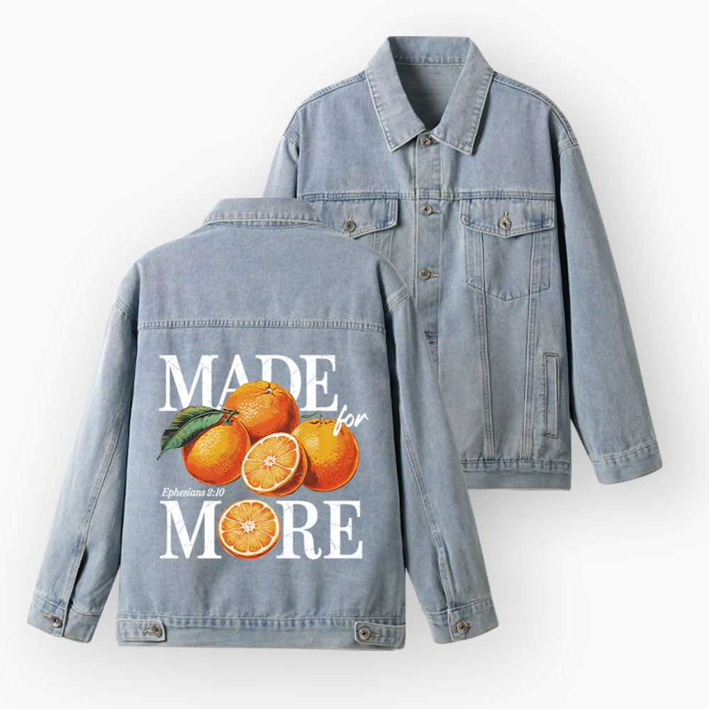 Made For More Christian Denim Jacket