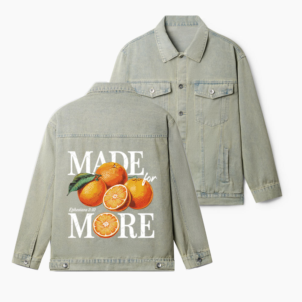 Made For More Christian Denim Jacket