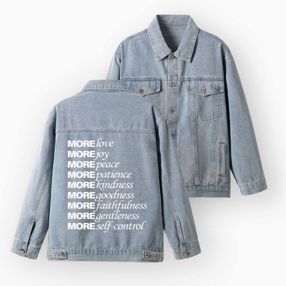 Made For More Christian Denim Jacket