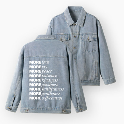 Made For More Christian Denim Jacket