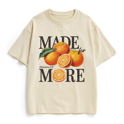 Made For More Christian Heavy Cotton T-Shirt