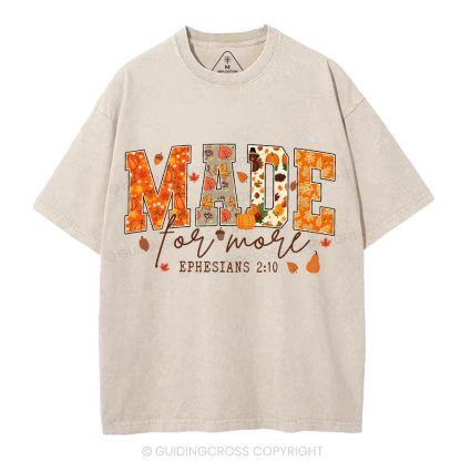 Made For More Christian Washed T-Shirt