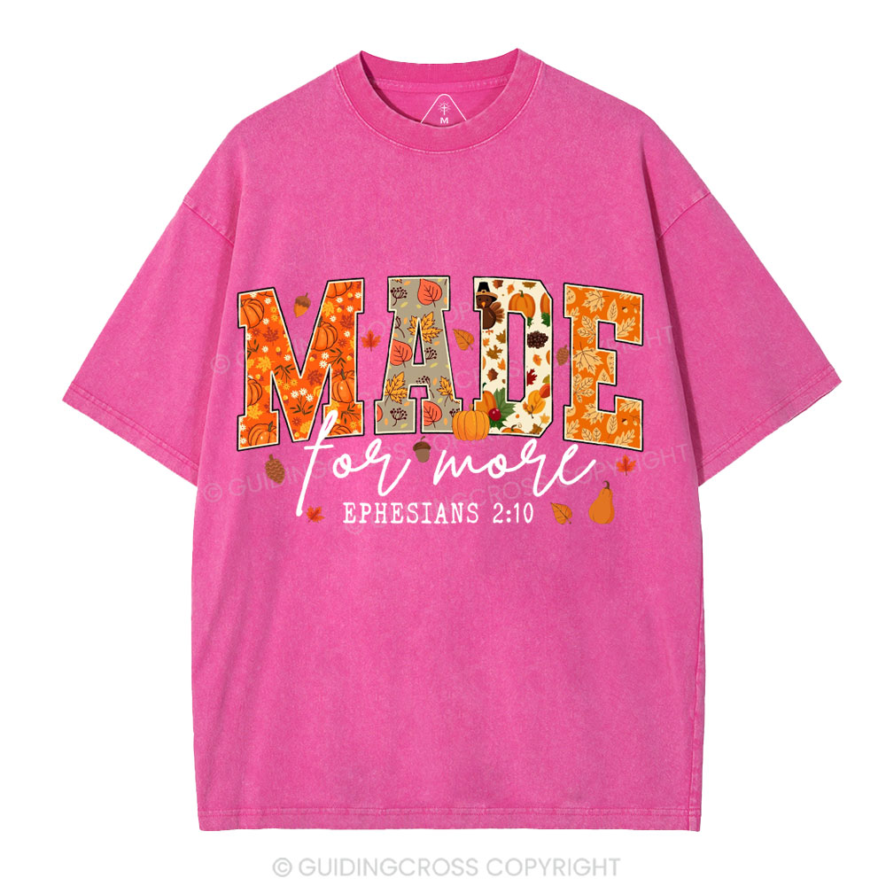 Made For More Christian Washed T-Shirt
