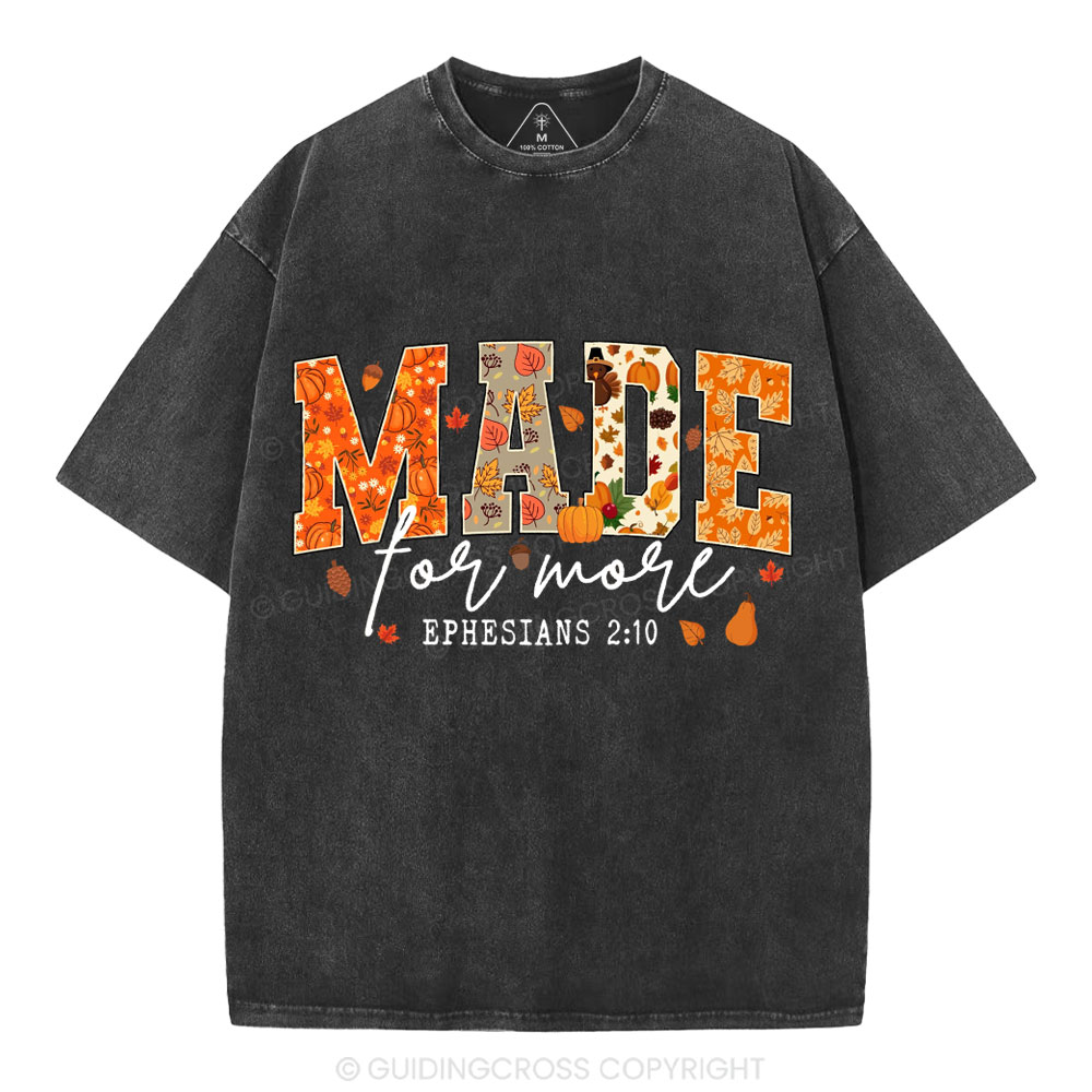 Made For More Christian Washed T-Shirt