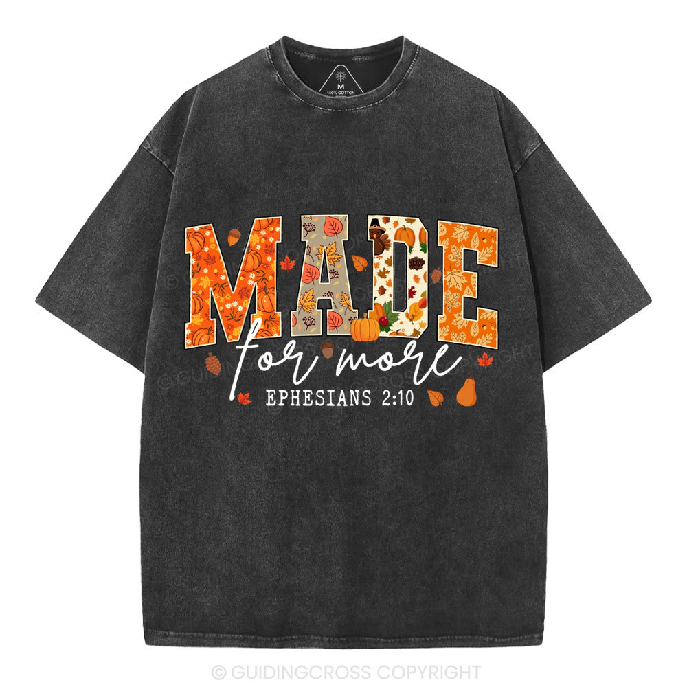 Made For More Christian Washed T-Shirt