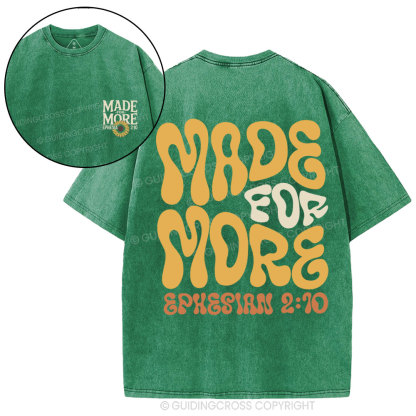 Made For More Christian Washed T-Shirt