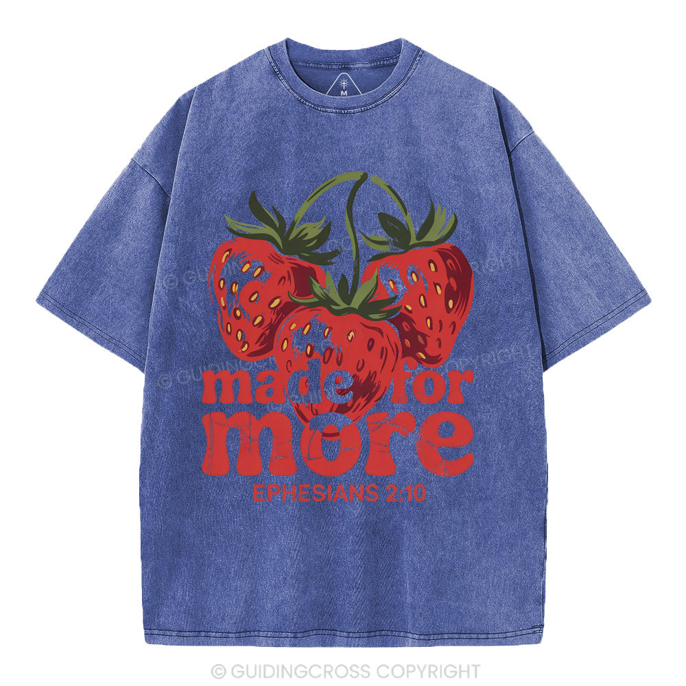 Made For More Christian Washed T-Shirt