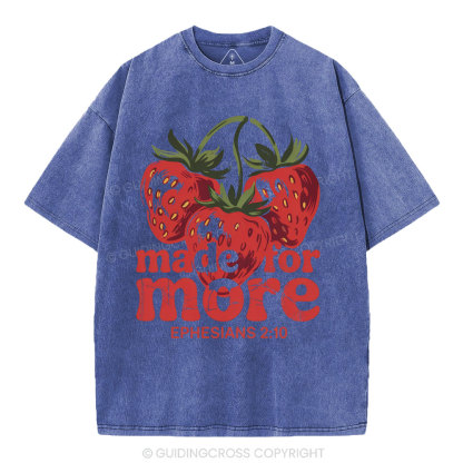 Made For More Christian Washed T-Shirt