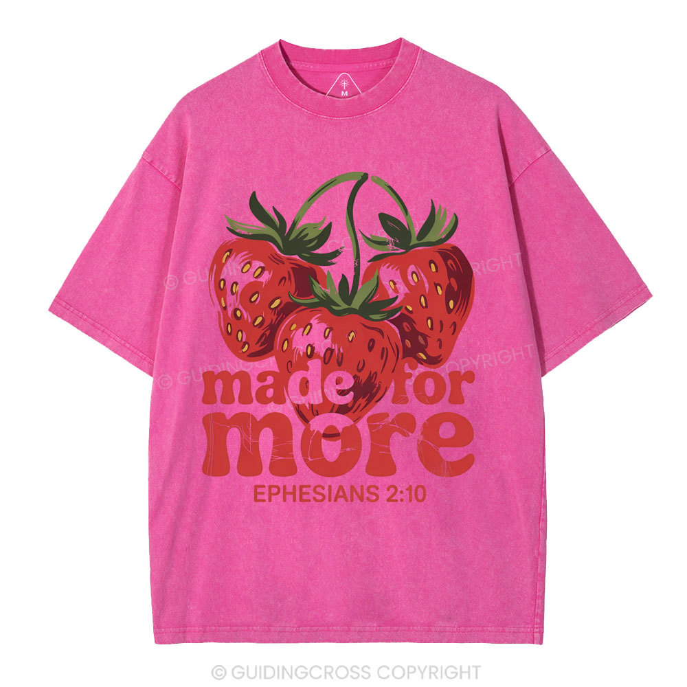 Made For More Christian Washed T-Shirt