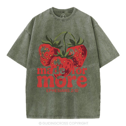 Made For More Christian Washed T-Shirt