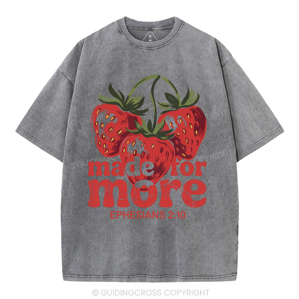 Made For More Christian Washed T-Shirt