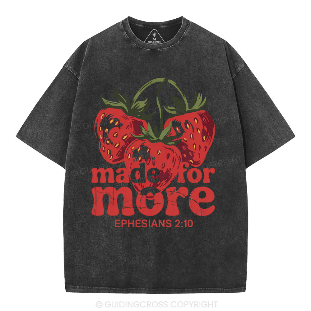 Made For More Christian Washed T-Shirt