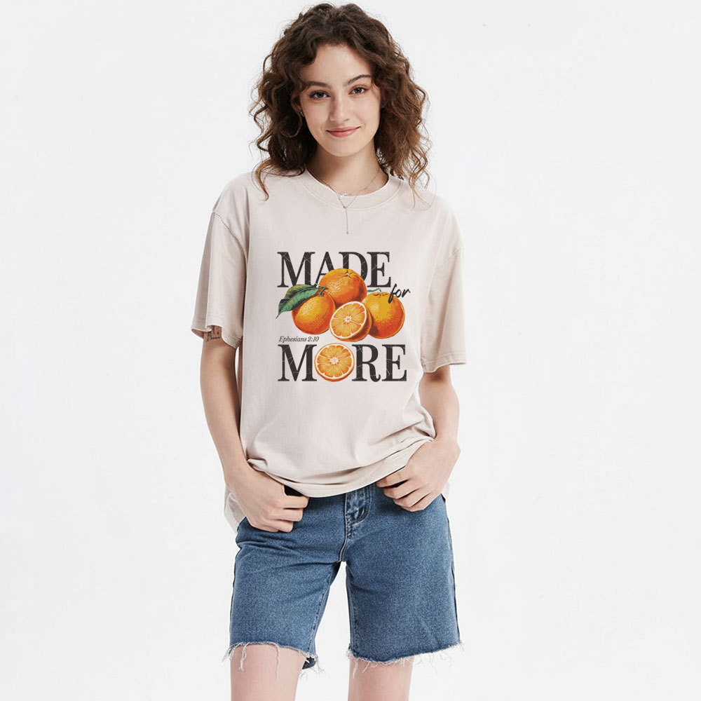 Made For More Chrsitian Washed T-Shirt