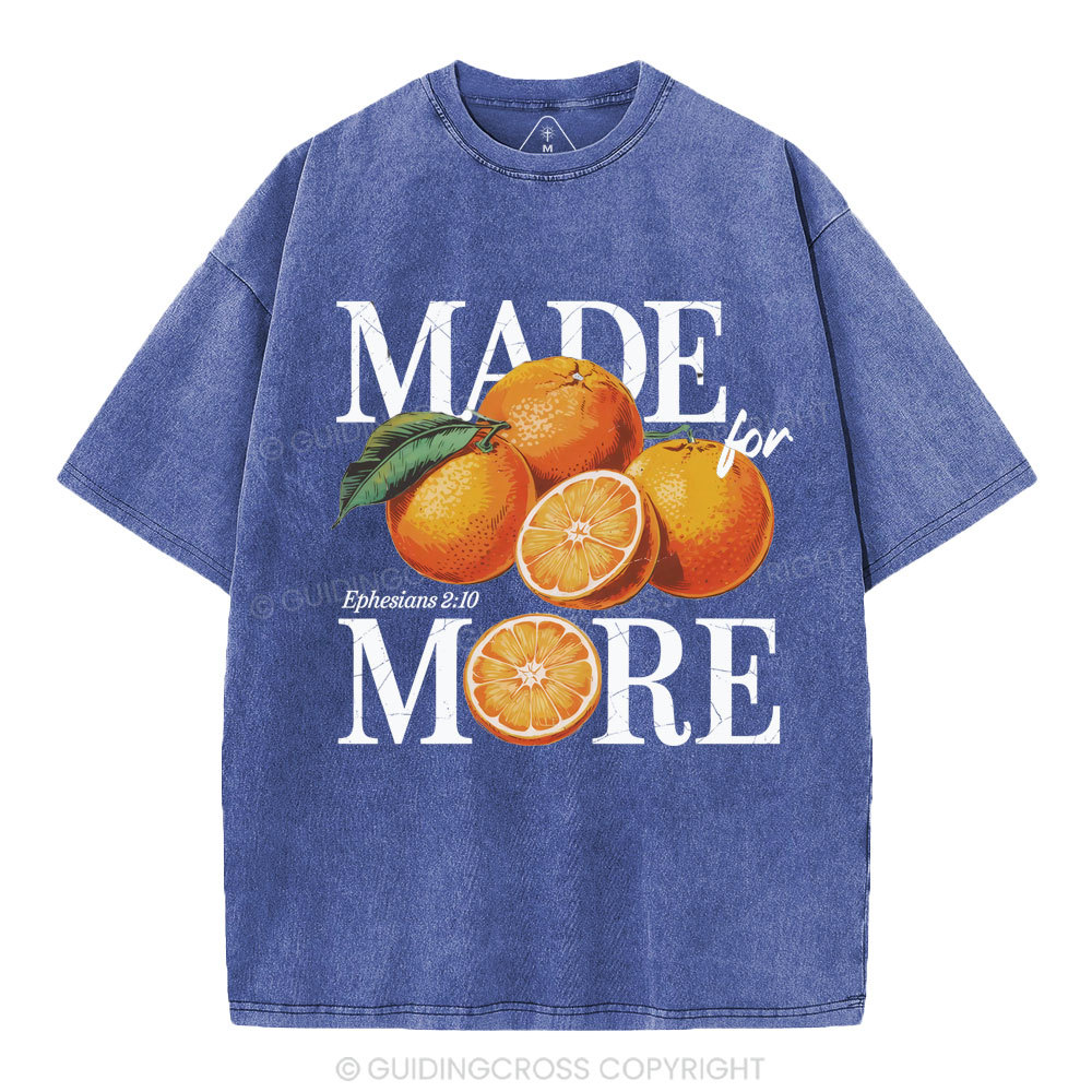 Made For More Chrsitian Washed T-Shirt