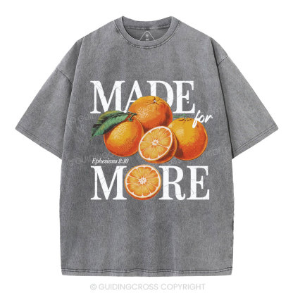 Made For More Chrsitian Washed T-Shirt