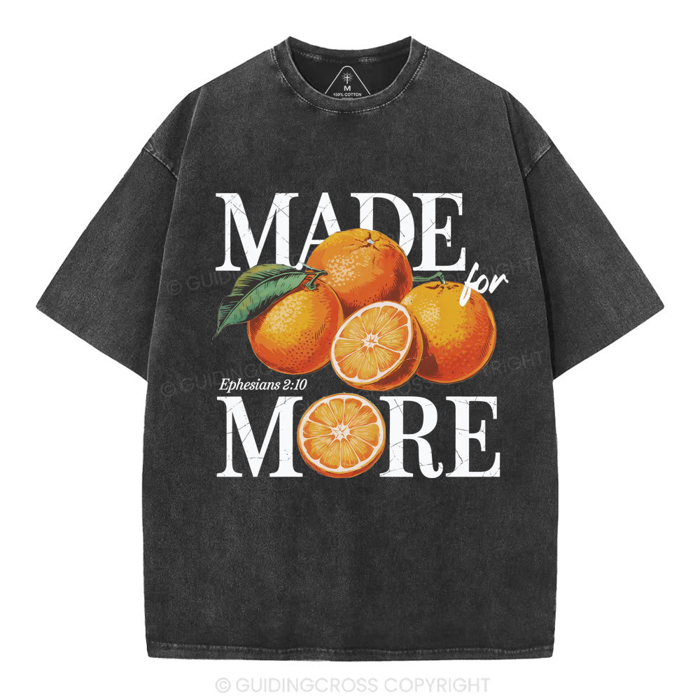 Made For More Chrsitian Washed T-Shirt