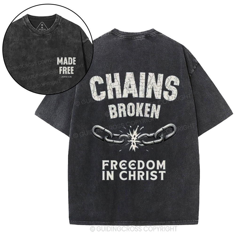 Made Free Christian Washed T-Shirt
