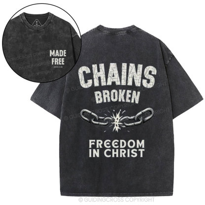 Made Free Christian Washed T-Shirt