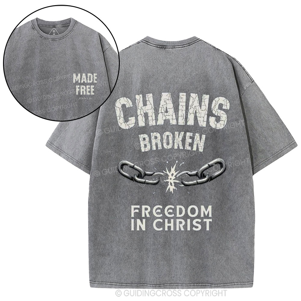 Made Free Christian Washed T-Shirt