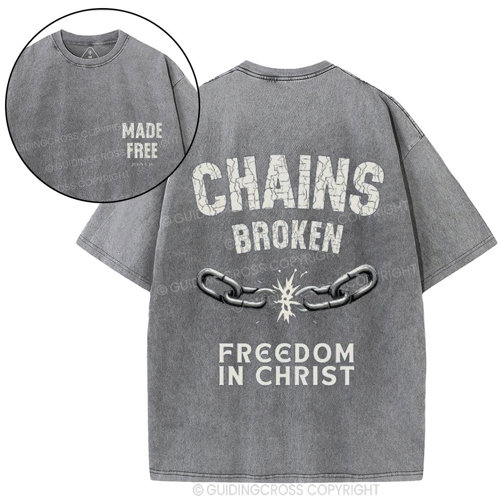 Made Free Christian Washed T-Shirt