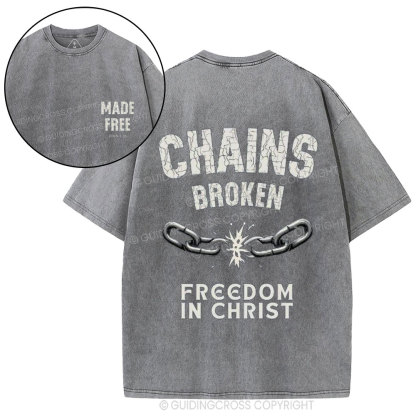 Made Free Christian Washed T-Shirt