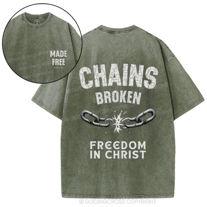 Made Free Christian Washed T-Shirt