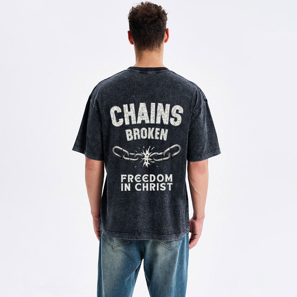 Made Free Christian Washed T-Shirt