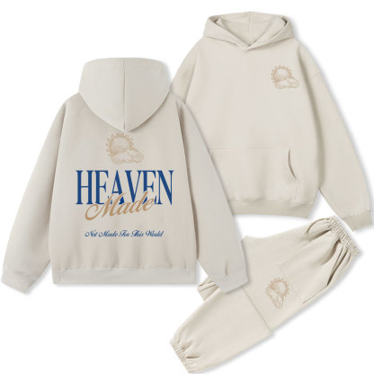 Made Heaven Christian Fleece Hoodie Set