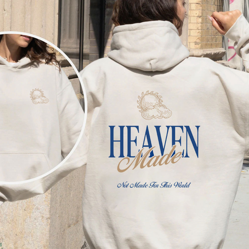 Made Heaven Christian Fleece Hoodie Set