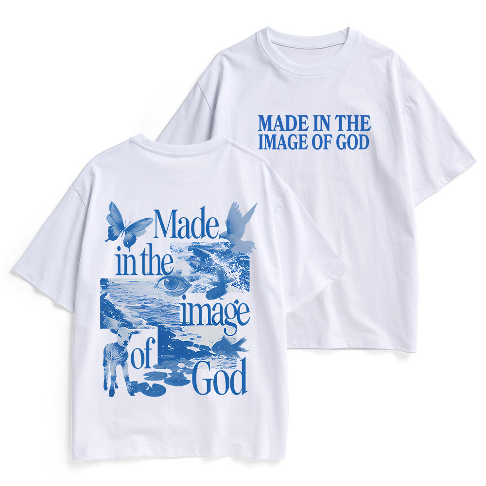 Made Image Of God Christian Heavy Cotton T-Shirt