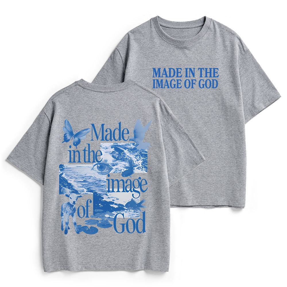 Made Image Of God Christian Heavy Cotton T-Shirt