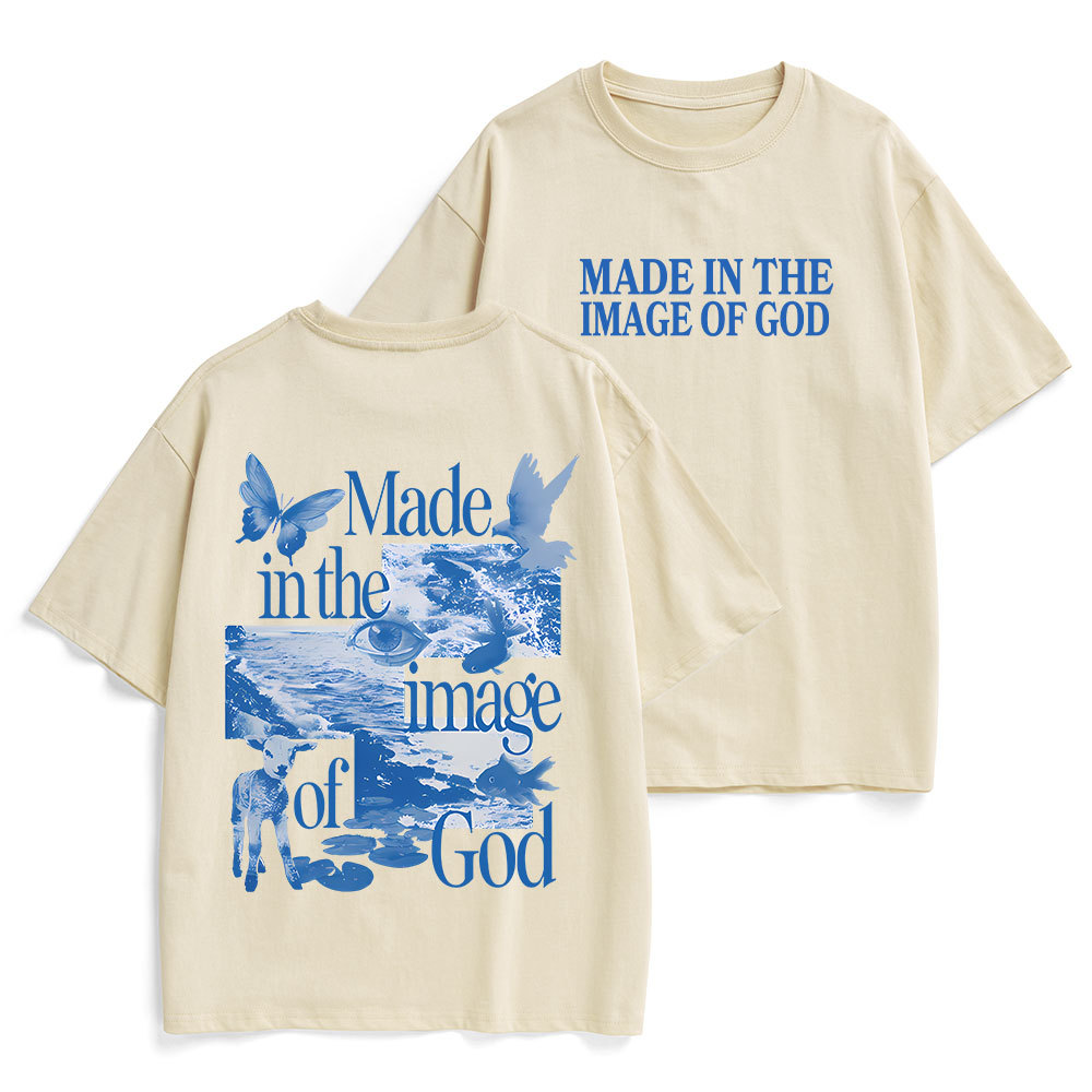 Made Image Of God Christian Heavy Cotton T-Shirt